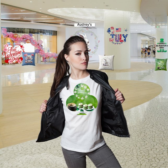 Camiseta T-Shirt de Dia de São Patrício (Criador carregado)