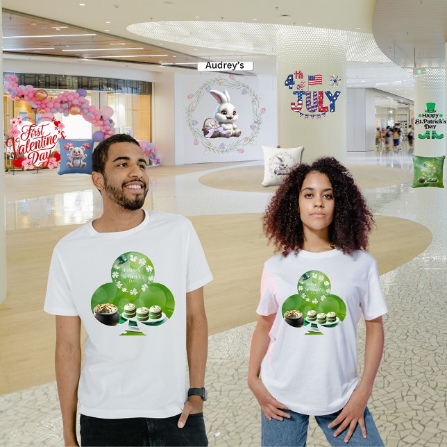 Camiseta T-Shirt de Dia de São Patrício (Criador carregado)