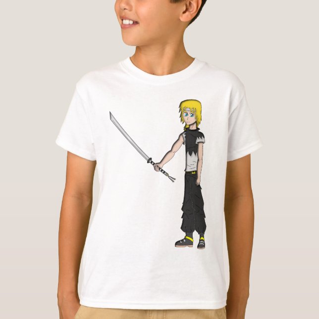 Camiseta T-shirt de Dinomight10 Manga (Frente)