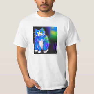 Camiseta T-shirt de DizzyCats, azul DizzyCat de Diego