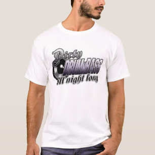 Camiseta T-shirt de DnB DRUMnBASS