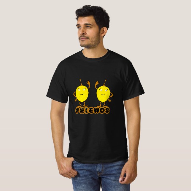 Camiseta T-Shirt de dois limões (Frente Completa)