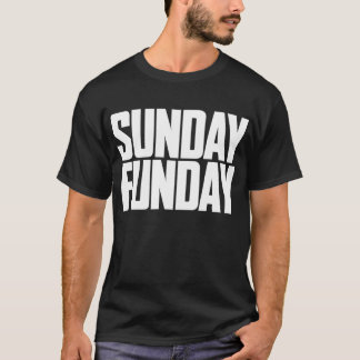 Camiseta T-shirt de domingo Funday