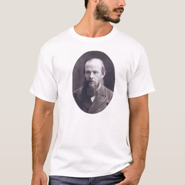 Camiseta T-shirt de Dostoyevsky (Frente)
