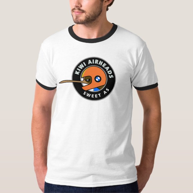 Camiseta T-shirt de Downunder dos Airheads de BMW (Airheads (Frente)