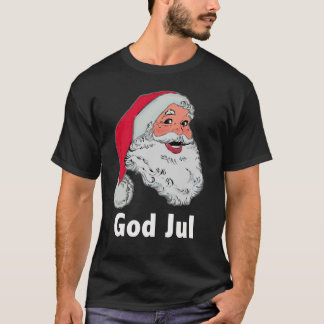 Camiseta T-shirt de Drk do papai noel de Noruega/suecia