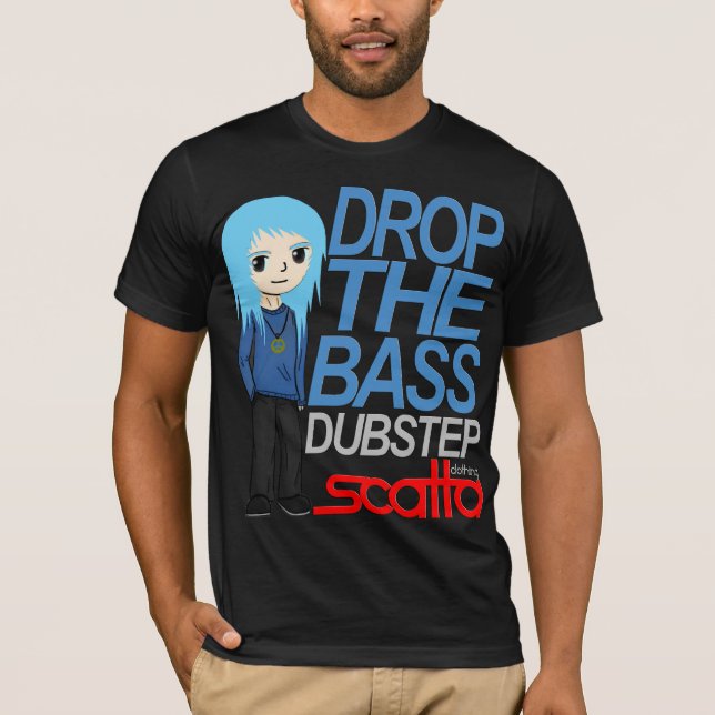 Camiseta T-shirt de DropTheBass Dubstep (a edição do (Frente)
