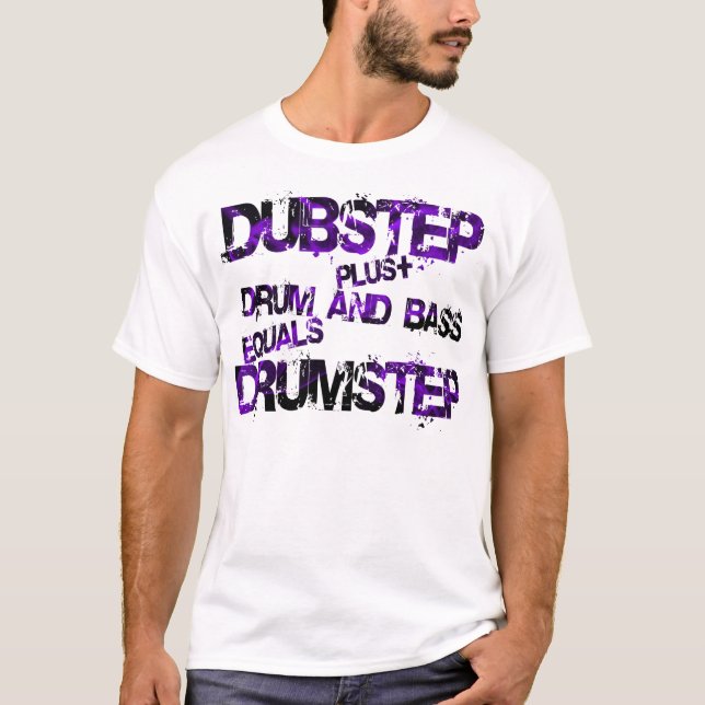 Camiseta T-shirt de Drumstep (Frente)
