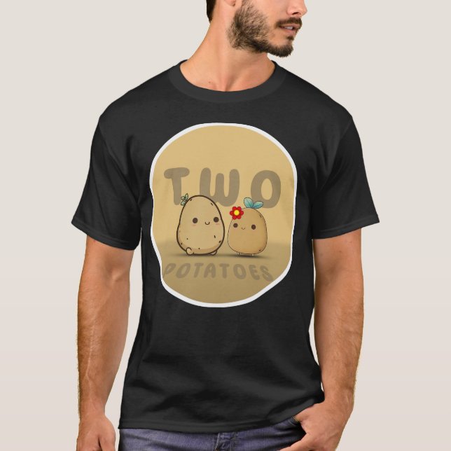 Camiseta T-Shirt de duas Batatas (Frente)