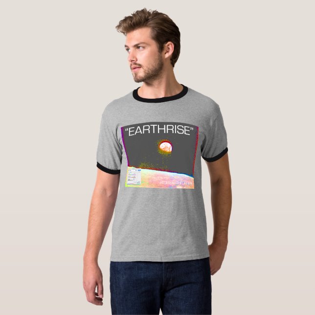 Camiseta T-shirt de Earthrise "Photoshop" (Frente Completa)