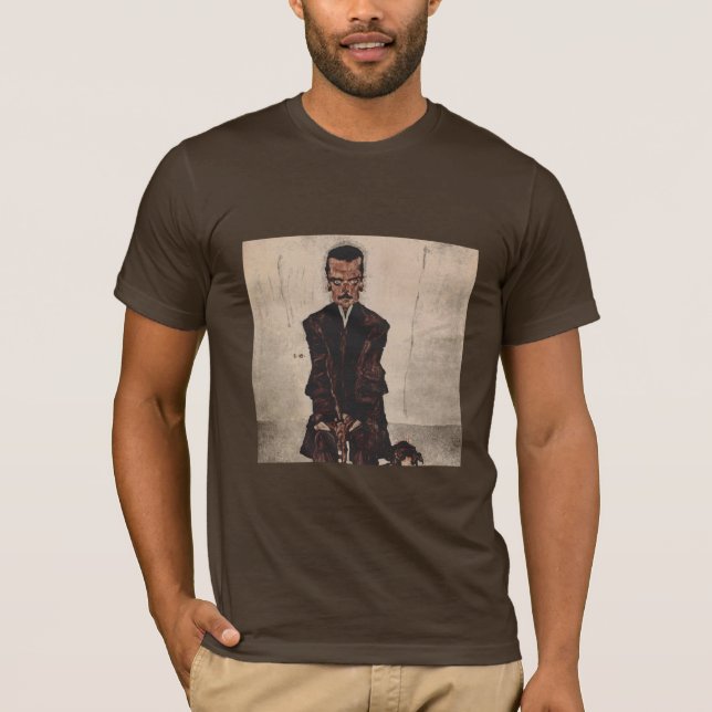 Camiseta T-shirt de Egon Schiele (Frente)