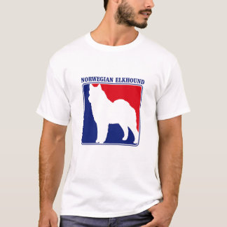 Camiseta T-shirt de Elkhound do norueguês da liga principal