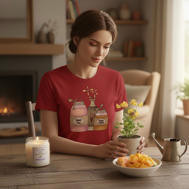 Camiseta T-Shirt De Ervilha Doce (Criador carregado)