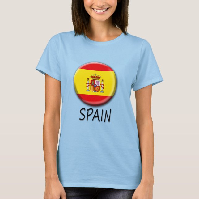 Camiseta T-shirt de espanha (Frente)