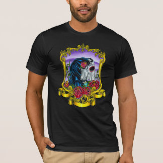 Camiseta T-shirt de esqueleto da noiva