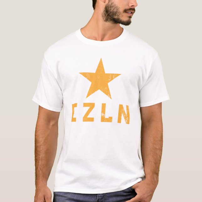 Camiseta T-shirt de EZLN Zapatista (Frente)