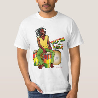 Camiseta T-shirt de fala dos cilindros de Rasta