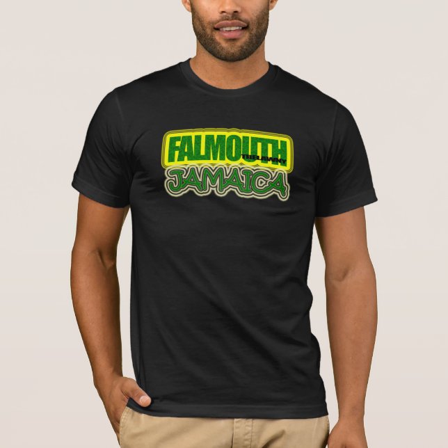 Camiseta T-shirt de Falmouth Trelawny Jamaica (Frente)