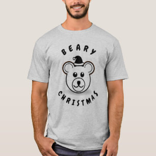 CAMISETA T-SHIRT DE FERIADO DE NATAL BEARY