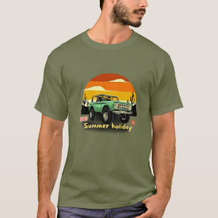Camiseta T-shirt de férias de Verão
