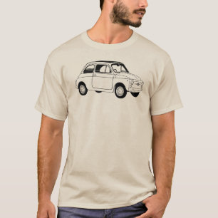 Camiseta T-shirt de Fiat 500 (Cinquecento)