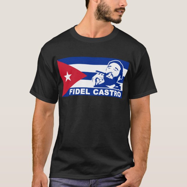 Camiseta T-shirt de Fidel Castro (Frente)