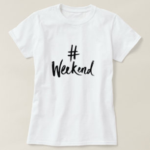 Camiseta T-Shirt de Fim de Semana