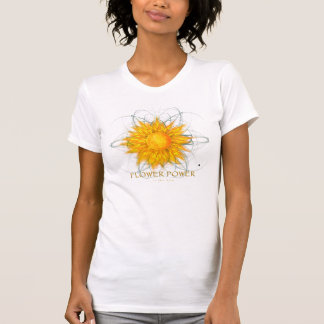 Camiseta T-shirt de flower power