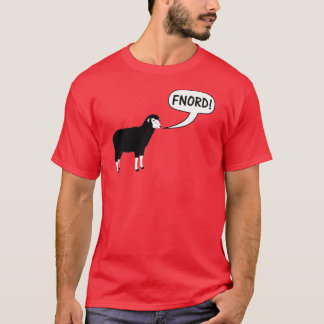 Camiseta T-shirt de Fnord Discordian das ovelhas negras