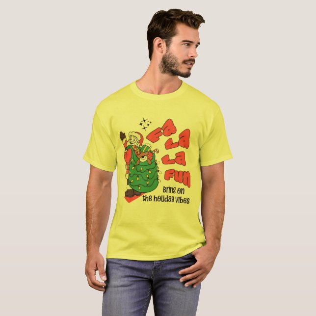 Camiseta T-Shirt de Folha Curta Masculina (Frente Completa)