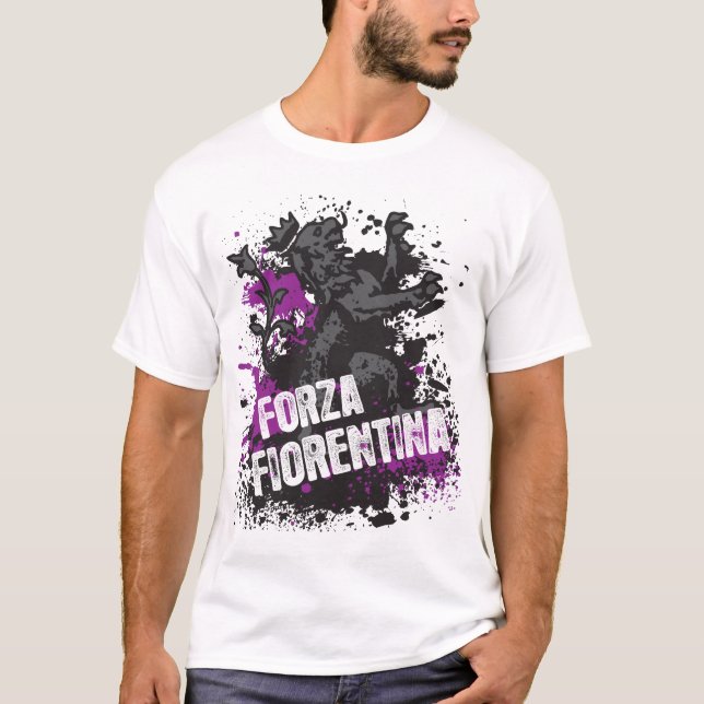 Camiseta T-shirt de Forza Fiorentina (Frente)