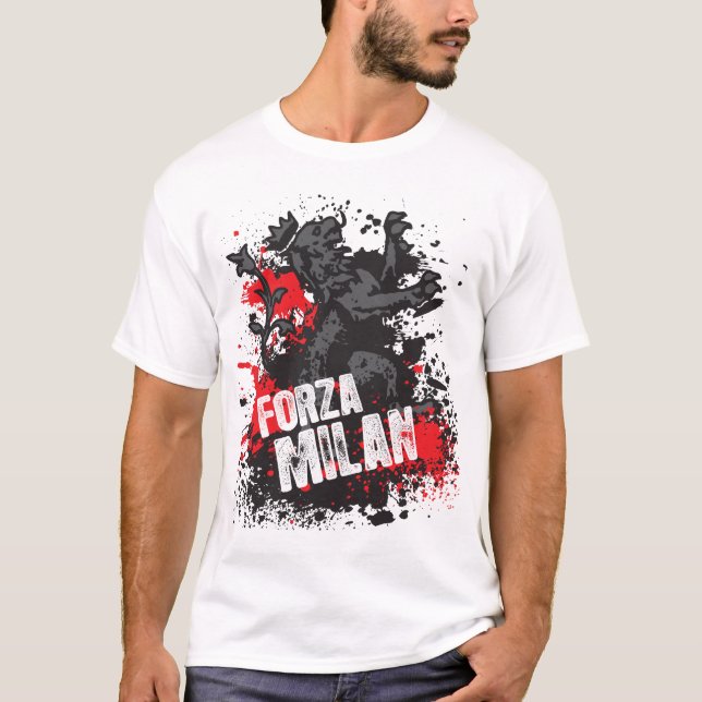 Camiseta T-shirt de Forza Milão (Frente)