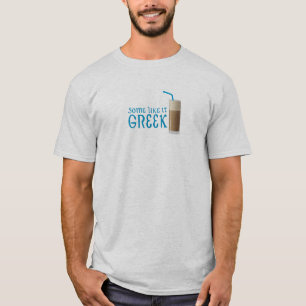 Camiseta T-shirt de Frappe do grego