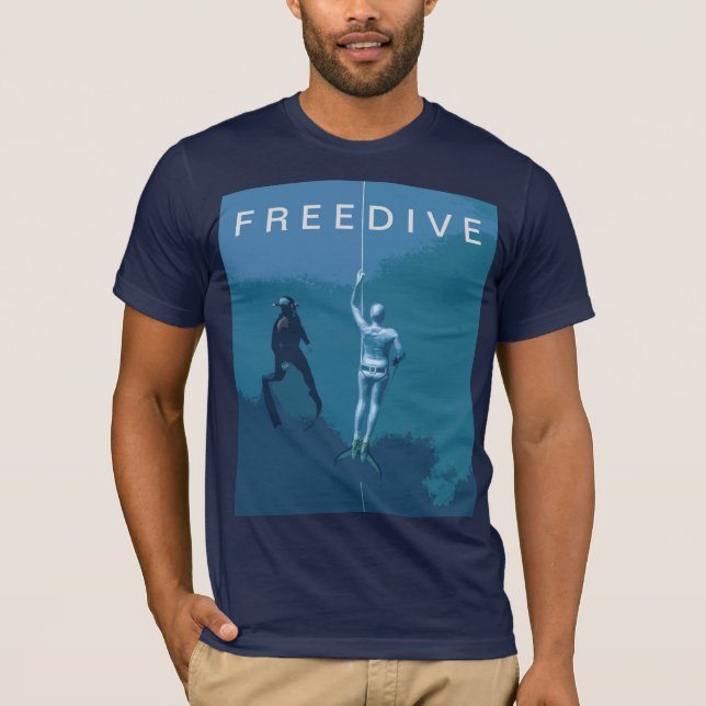 Camiseta T-shirt de Freedive (Frente)