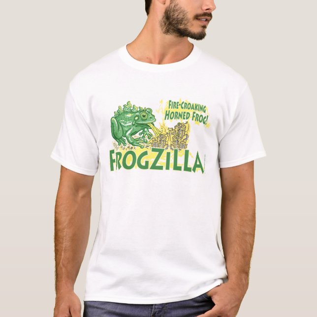 Camiseta T-shirt de Frogzilla (Frente)