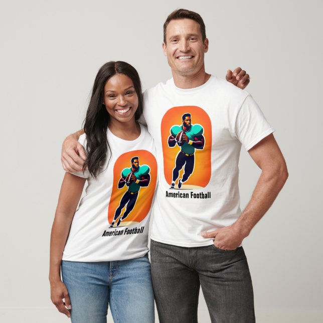Camiseta T-Shirt de futebol americano (Unissex)