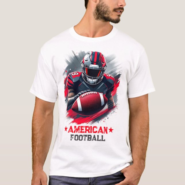 Camiseta T-Shirt de futebol americano (Frente)