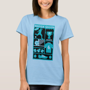 Camiseta T-Shirt de Futebol Britânico