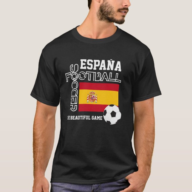 Camiseta T-Shirt de Futebol de espanha (Frente)