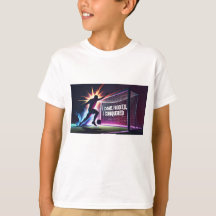 T-Shirt de futebol infantil