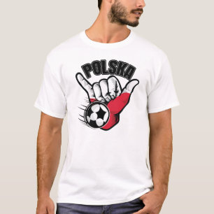 Camiseta T-Shirt De Futebol Polska