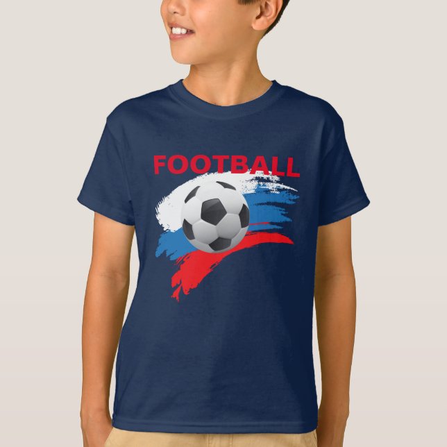 Camiseta T-Shirt de Futebol Russo (Frente)