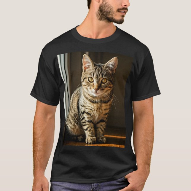 Camiseta t-shirt de gato (Frente)