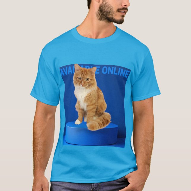Camiseta T-Shirt de Gato (Frente)