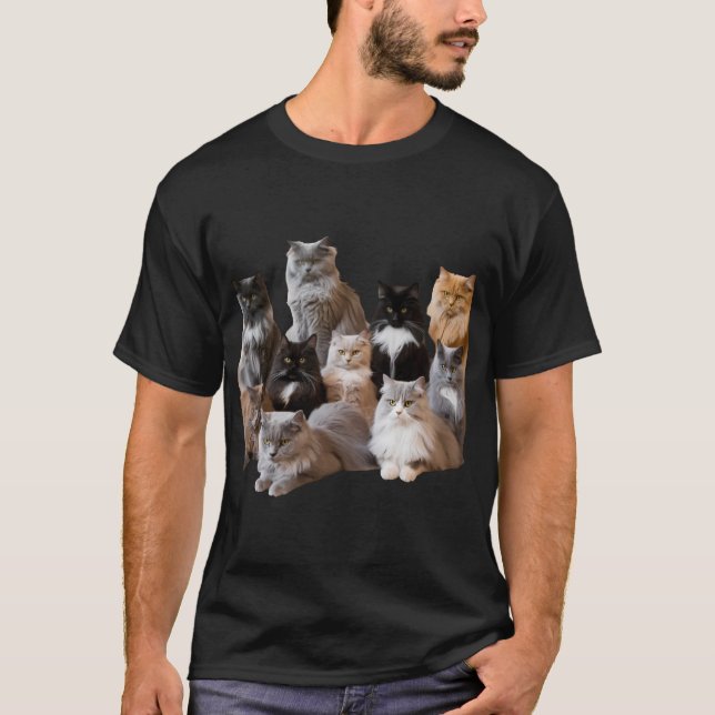 Camiseta t-shirt de gato (Frente)