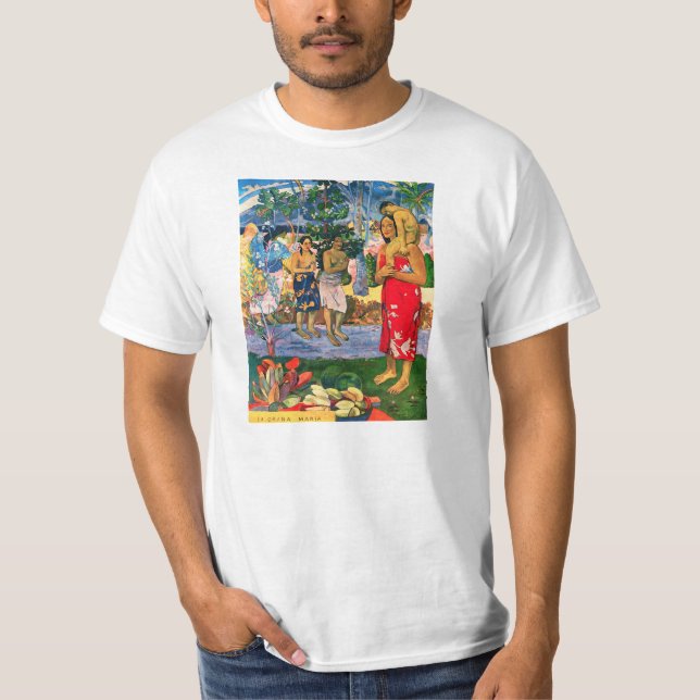 Camiseta T-shirt de Gauguin Ia Orana Maria (Frente)