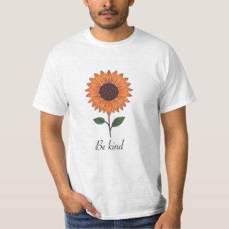 Camiseta T-Shirt de "gentileza floresce"