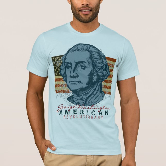 Camiseta T-shirt de George Washington (Frente)