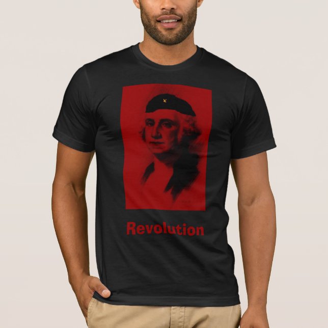 Camiseta T-shirt de George Washington "Che" (Frente)