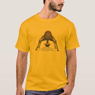 Camiseta T-Shirt de Girafa Flexível